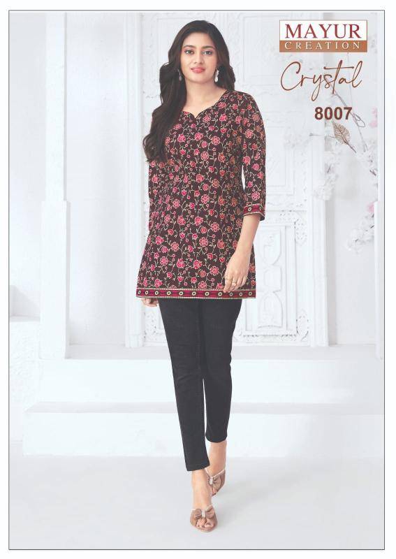 Mayur crystal vol-8 Surat kurti wholesale shopping